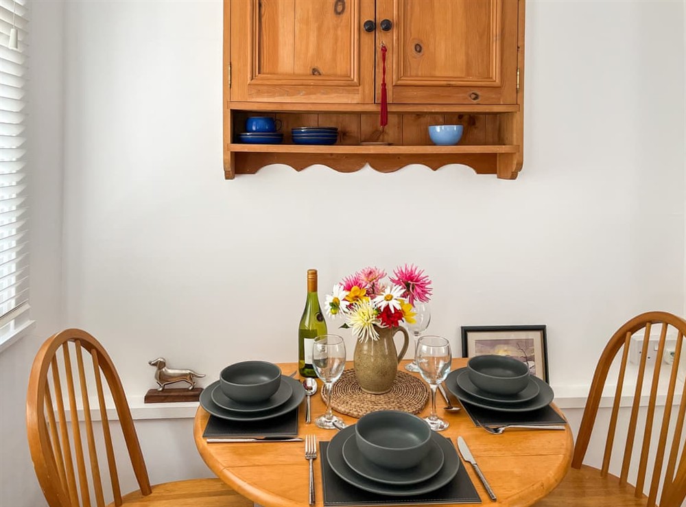 Dining Area at Flock Cottage in Eye, Suffolk