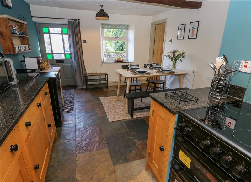 This is the kitchen at Flora Cottage, Tideswell