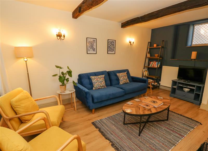 This is the living room at Flora Cottage, Tideswell