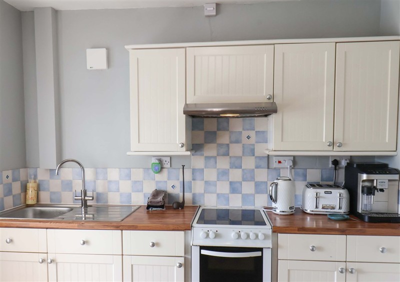 The kitchen at Floraville, Cayton Bay