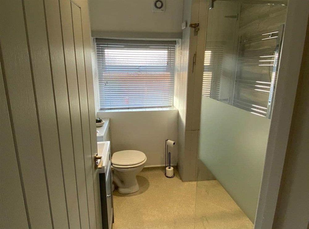 Shower room at Florence Cottage in Hunstanton, Norfolk