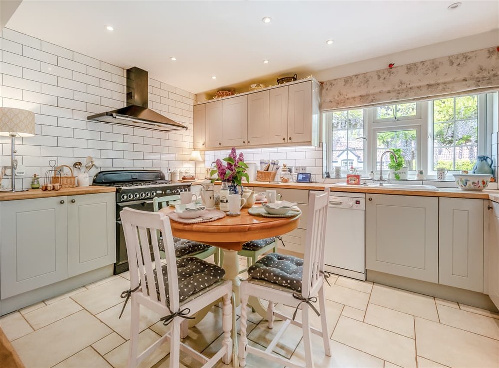 Kitchen/diner at Florence Cottage in Sturminster Newton, near Dorset, England