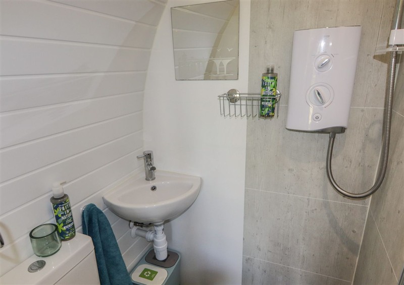 This is the bathroom at Florence Pod, Pembroke