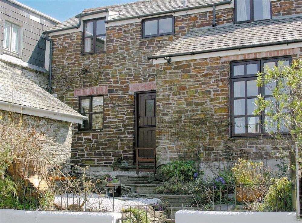 Exterior at Florin Cottage in Lerryn, Cornwall., Great Britain