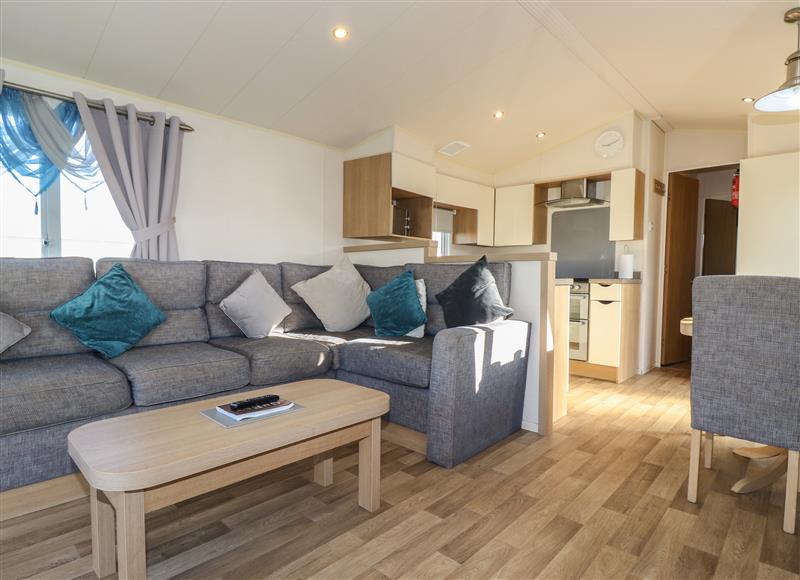 Inside Flosh Caravan at Flosh Caravan, Allonby near Aspatria