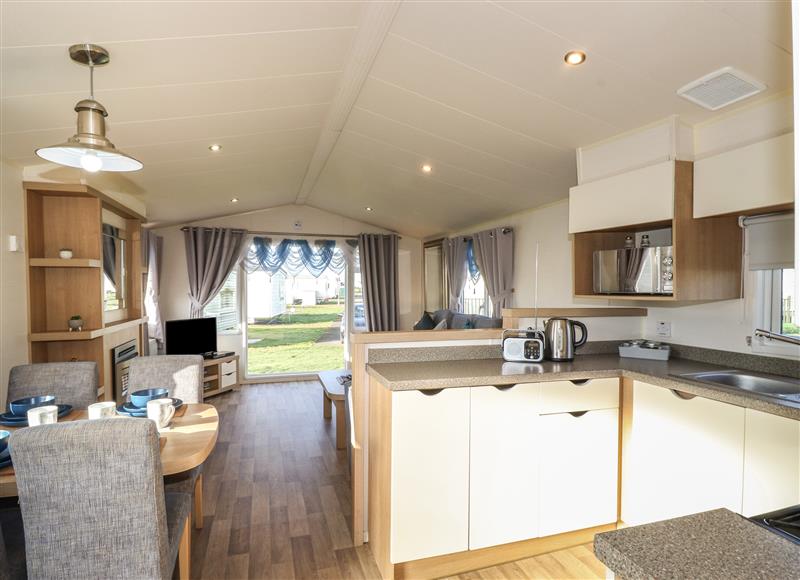 Kitchen (photo 2) at Flosh Caravan, Allonby near Aspatria