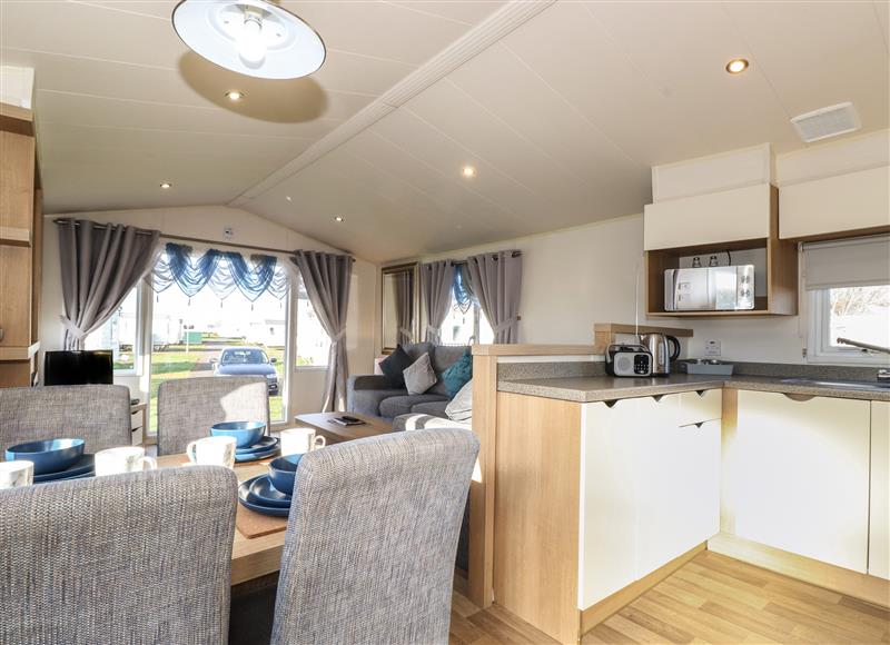 Kitchen at Flosh Caravan, Allonby near Aspatria