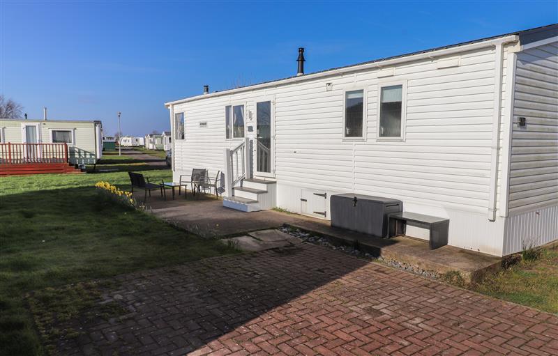 Outside at Flosh Caravan, Allonby near Aspatria