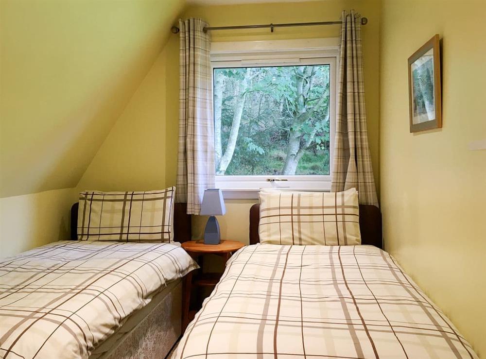 Twin bedroom at Thistle Lodge, 