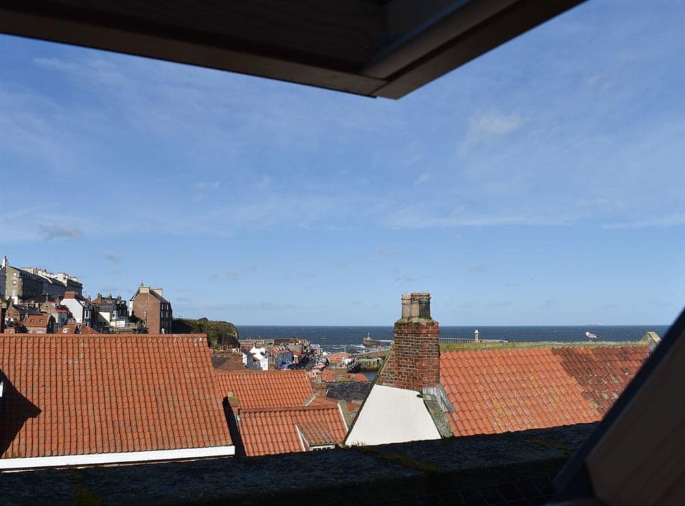 View at Flowergate House in Whitby, North Yorkshire