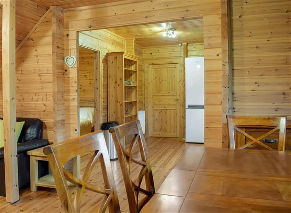 Beautifully presented open plan living space (photo 2) at Flynns Lodge in Llanbedr, near Harlech, Gwynedd