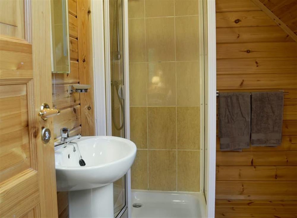 En-suite (photo 2) at Flynns Lodge in Llanbedr, near Harlech, Gwynedd