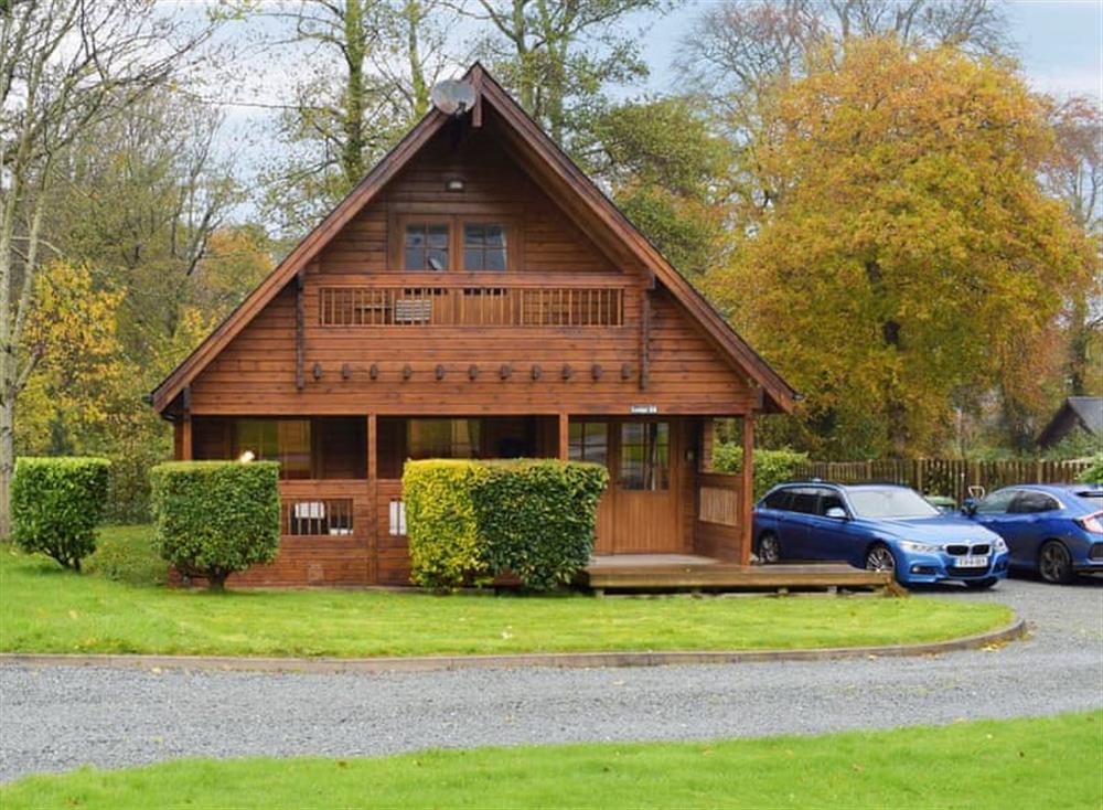 Wonderful Scandinavian lodge at Flynns Lodge in Llanbedr, near Harlech, Gwynedd