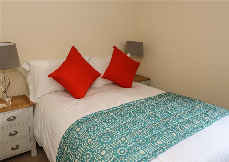 One of the bedrooms at Fogga Croft, Gargrave