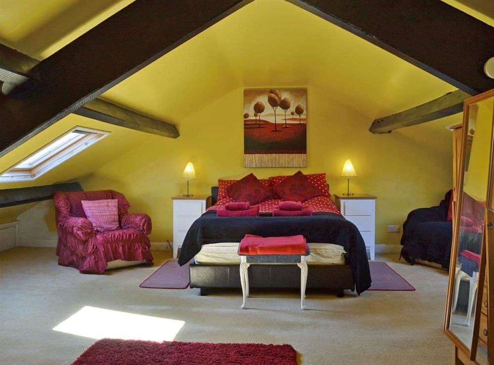 Spacious double bedroom at Foldgate in Corney, Cumbria