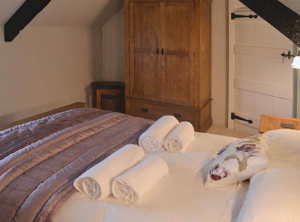 Double bedroom at Folly Cottage in Avening, near Tetbury, Gloucestershire