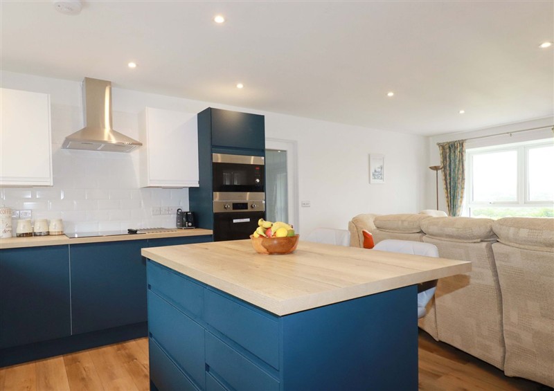 Kitchen at Folly View, Cambrose near Illogan