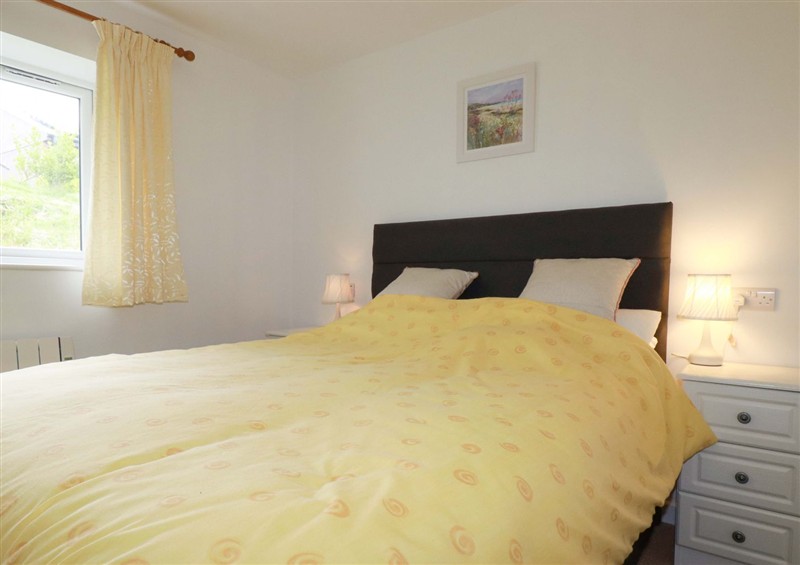 One of the bedrooms at Folly View, Cambrose near Illogan