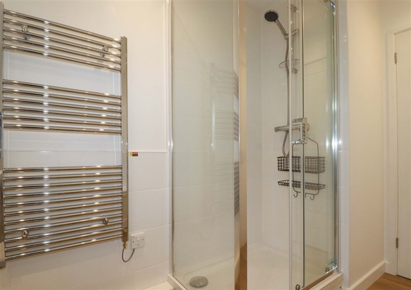 This is the bathroom at Folly View, Cambrose near Illogan