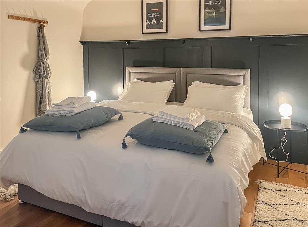 Double bedroom at Fonseca Cottage in Aberfeldy, Perthshire