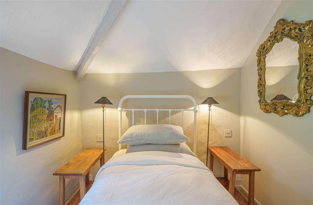 Bedroom three with 3’ single bed at Ford Cottage, Corscombe