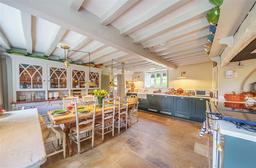 There is plenty of counter top space for preparing delicious meals in the kitchen at Ford Cottage, Corscombe