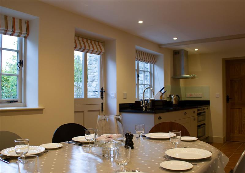 The dining area at Ford End Cottage, Ampleforth