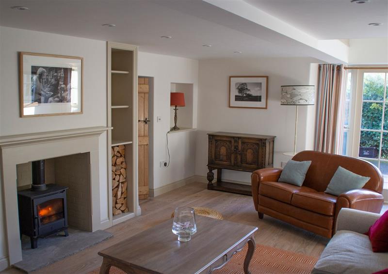 The living area at Ford End Cottage, Ampleforth