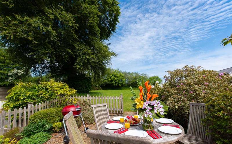Enjoy the garden at Ford Hill Cottage, Kentisbury, Barnstaple