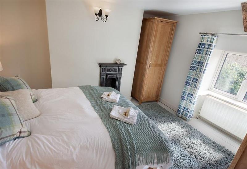 One of the 3 bedrooms at Ford Hill Cottage, Kentisbury, Barnstaple