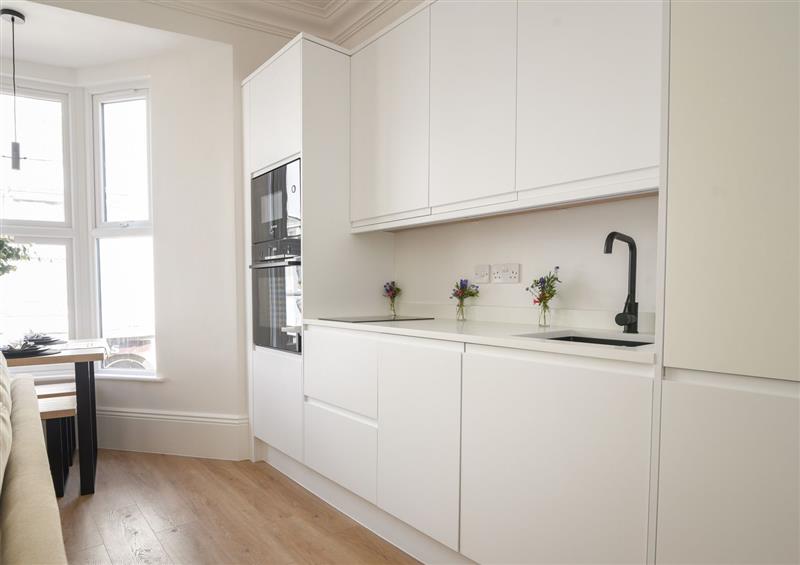 This is the kitchen at Fore Street House - Apartment 2, Seaton