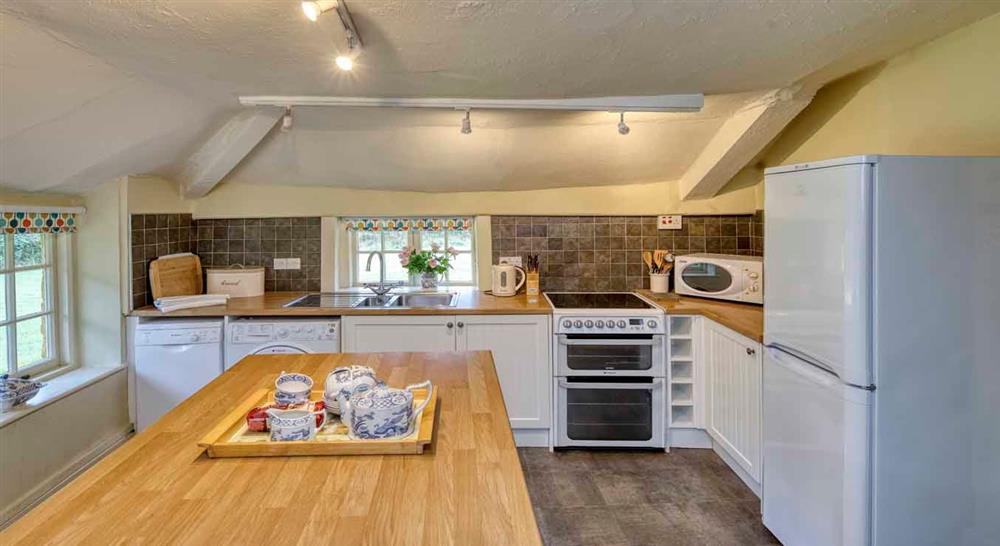 The kitchen at Forest Cottage in Exeter, Devon