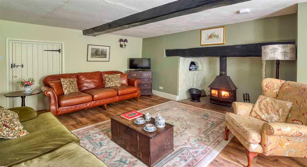 The sitting room at Forest Cottage in Exeter, Devon