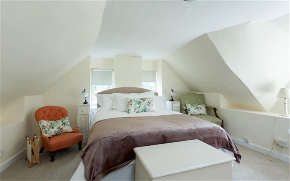 One of the bedrooms at Forest Cottage in Pilley