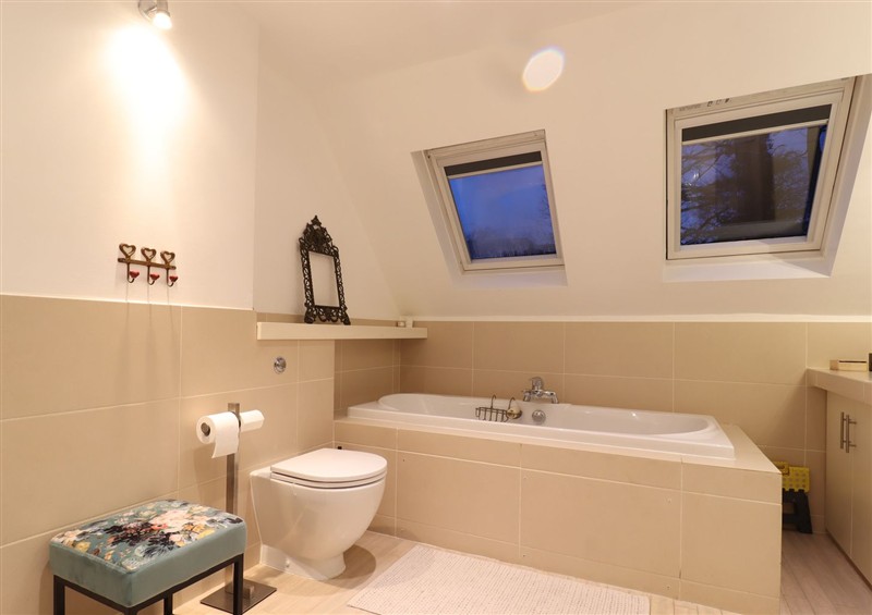 This is the bathroom at Forest Getaway, Burnham Beeches near Farnham Common