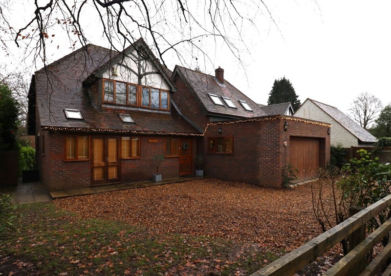 This is the setting of Forest Getaway (photo 3) at Forest Getaway, Burnham Beeches near Farnham Common