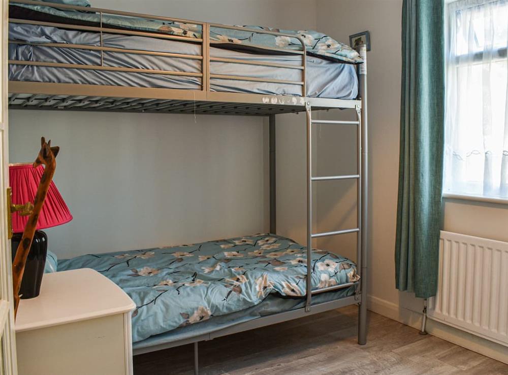 Bunk bedroom at Forest Glade in Walkford, Christchurch, Dorset