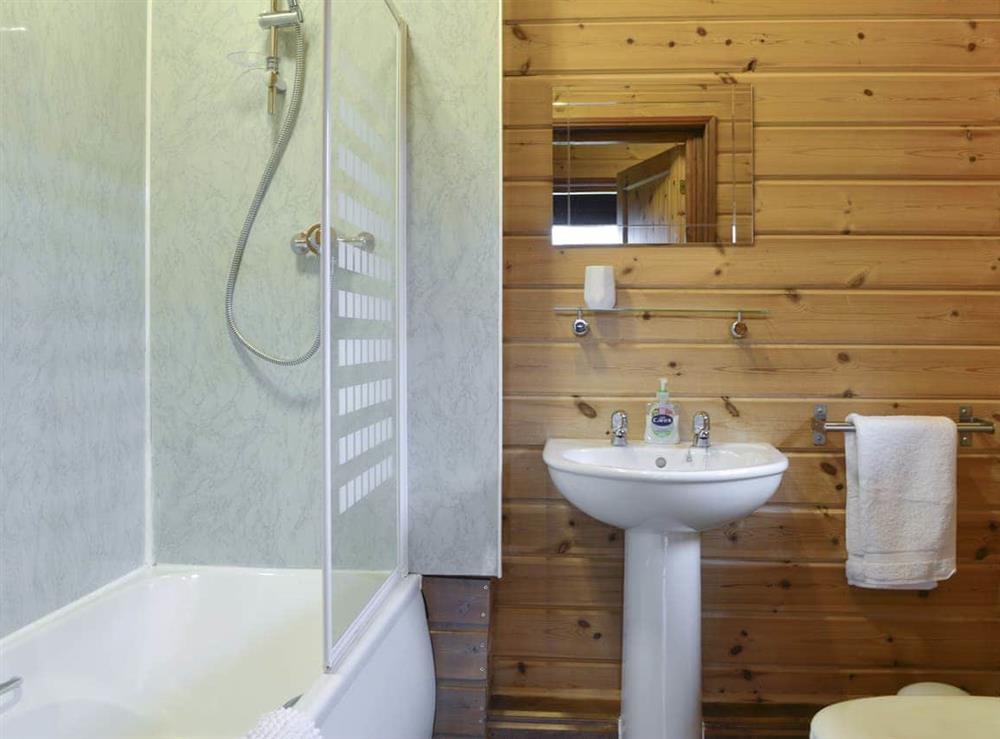 Bathroom at Forest Lodge Glenisle in Dalbeattie, Kirkcudbrightshire