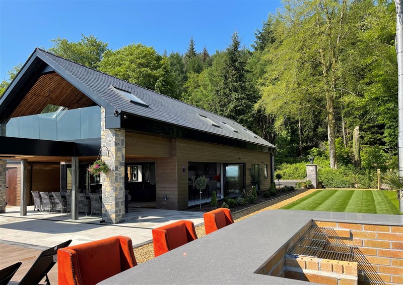 Outside at Forest Lodge, Pontyclun