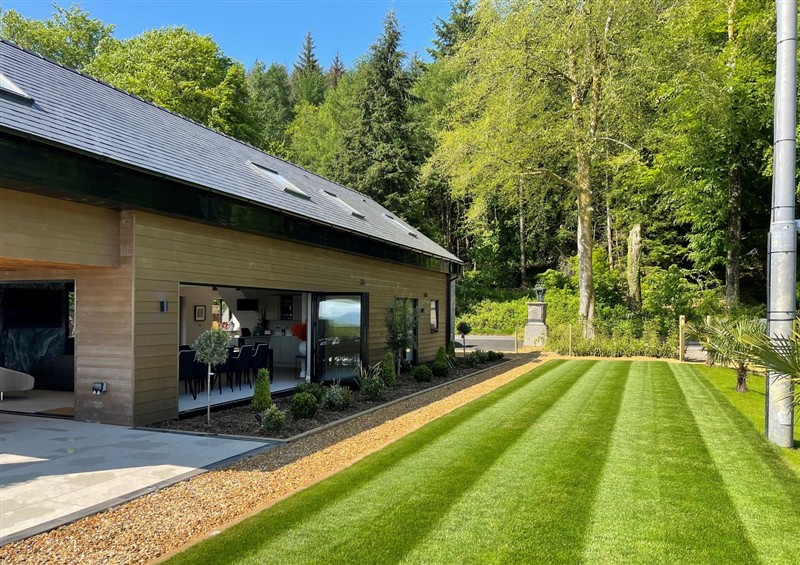 The garden in Forest Lodge at Forest Lodge, Pontyclun