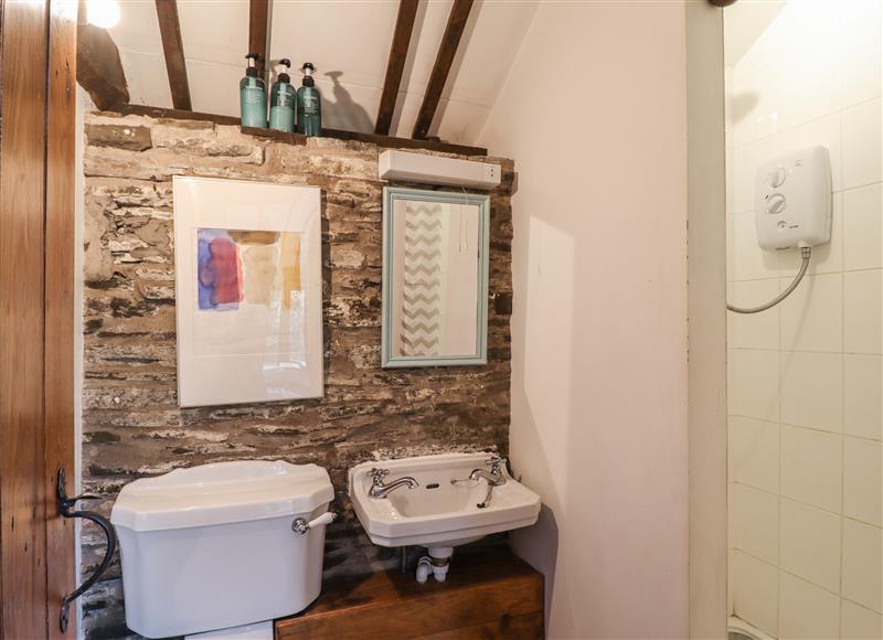 Bathroom at Forest View Barn, Felindre near Beguildy