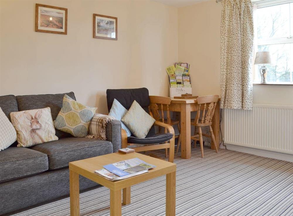 Spacious living and dining room at Forest View in Peak Forest, near Buxton, Derbyshire