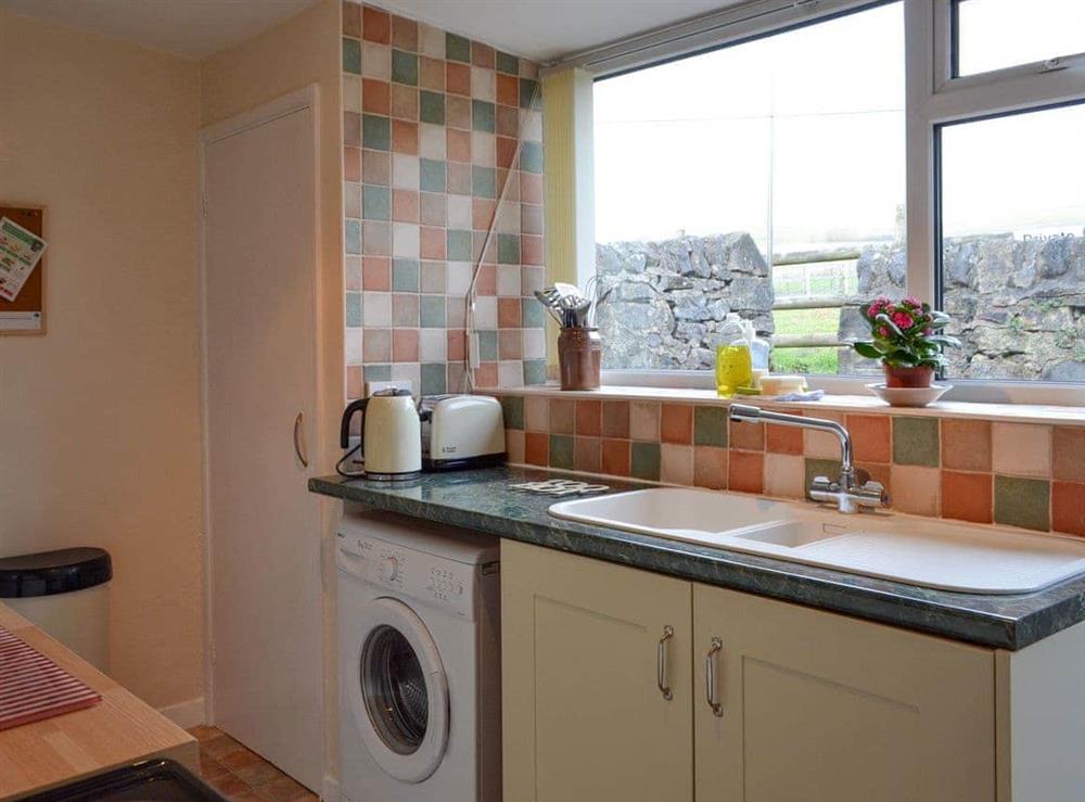 Well-equipped kitchen at Forest View in Peak Forest, near Buxton, Derbyshire