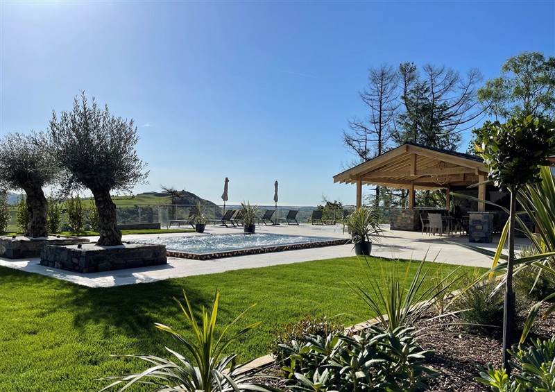 The garden at Forest View, Pontyclun