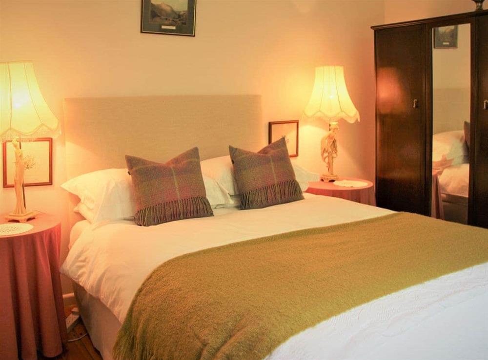 Relaxing double bedroom at Foresters Cottage in Tarbat, Invergordon, Ross-Shire