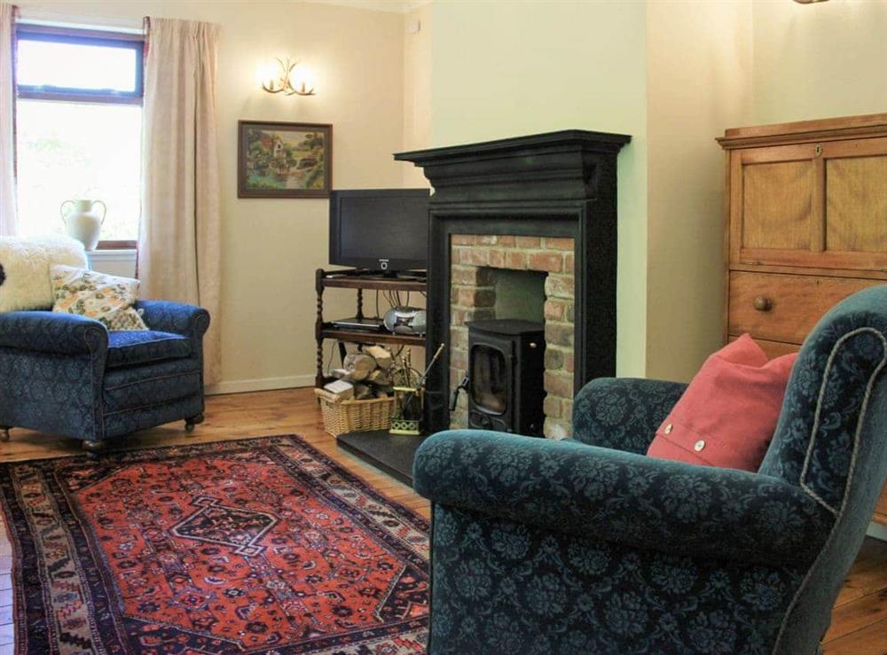 Welcoming living area at Foresters Cottage in Tarbat, Invergordon, Ross-Shire
