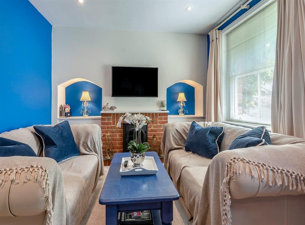 Living room at Foresters Rest in Selborne, Hampshire