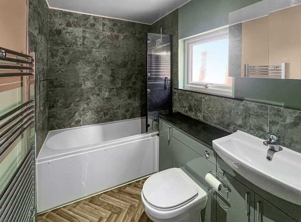 Bathroom at Forge Cottage in Canterbury, Kent