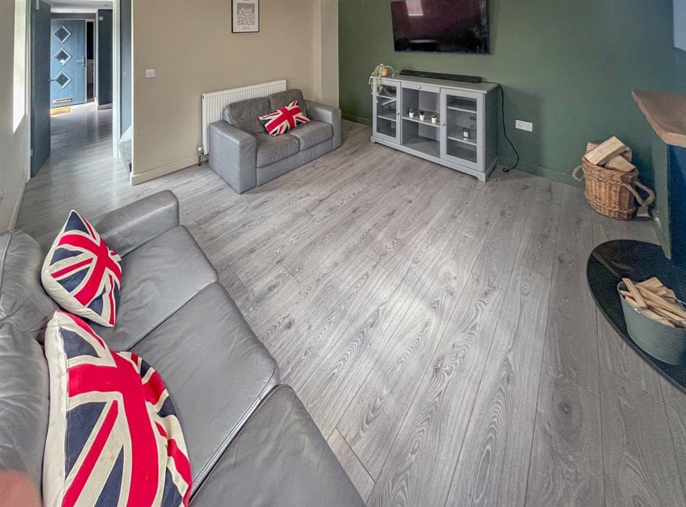 Living area at Forge Cottage in Canterbury, Kent