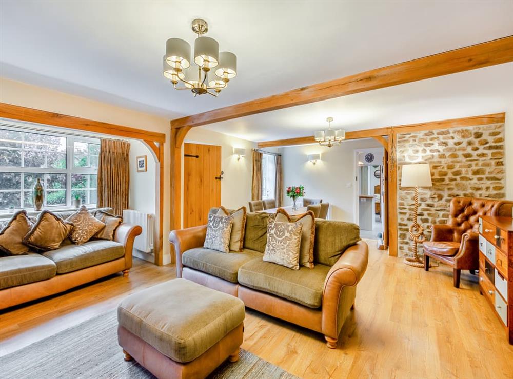 Open plan living space (photo 2) at Forge Cottage in Carlton, near Leyburn, North Yorkshire